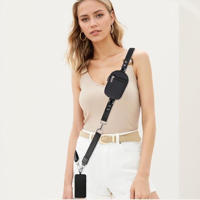 Avtoit | Adjustable Phone Lanyard Crossbody Strap with Wallet