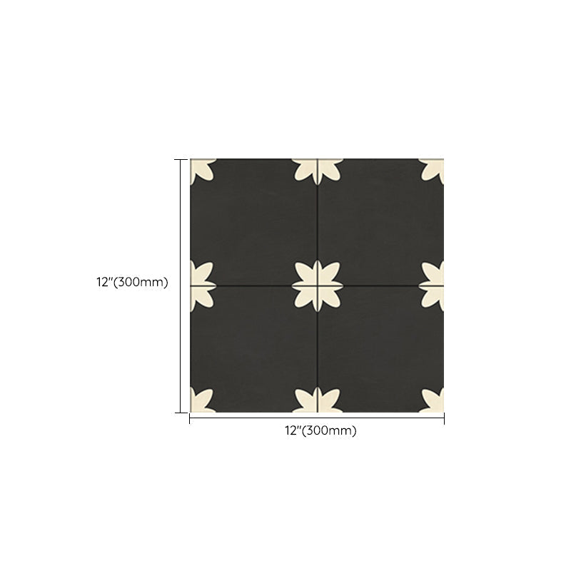 Avtoit | PVC Peel and Stick Splash Protection Square Single Panel Wallpaper with Water Resistant