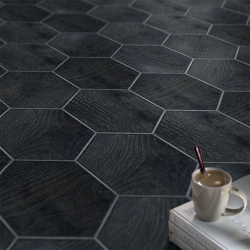 Avtoit | Peel & Stick Vinyl Flooring Dark Matte Vinyl Floors with Stone Look