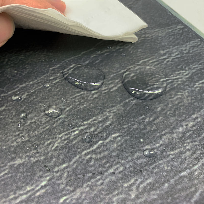 Avtoit | Peel & Stick Vinyl Flooring Dark Matte Vinyl Floors with Stone Look