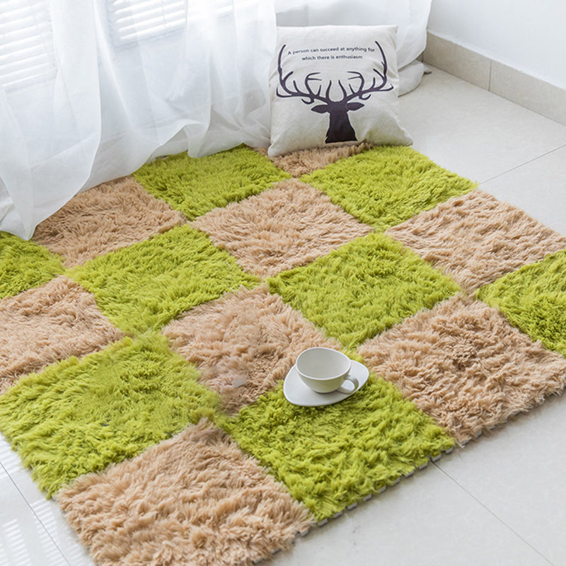 Avtoit | Basic carpet tiles solid color long pile square bedroom carpet tiles