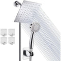 Avtoit | Classic Dual Shower Head Square Large Shower Head with Round Hand Shower