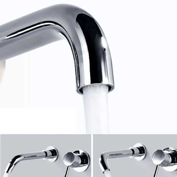 Avtoit | Wall-mounted Bronze Bathtub Filler Double Handles Bathtub Spout Bathtub Faucet Trim