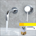 Avtoit | Wall-mounted Bronze Bathtub Filler Double Handles Bathtub Spout Bathtub Faucet Trim