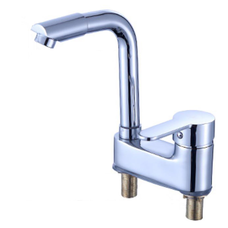 Avtoit | Deck Mounted Center Freestanding Bathtub Filler Single Handle Freestanding Faucet