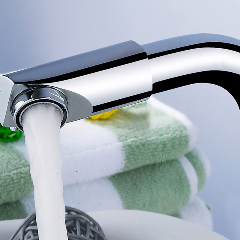 Avtoit | Modern Deck Mounted Bronze Freestanding Tub Filler Single Handle Freestanding Faucet