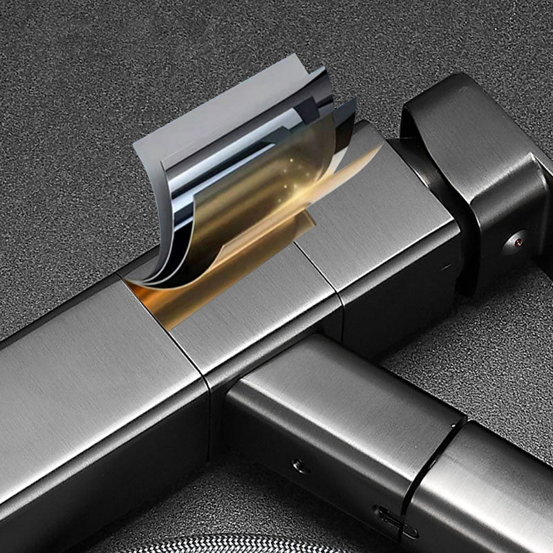 Avtoit | Bathroom Vessel Faucet Swivel Spout Single Handle Faucet with Pull-Out Spray Head