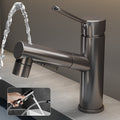 Avtoit | Bathroom Vessel Faucet Swivel Spout Single Handle Faucet with Pull-Out Spray Head