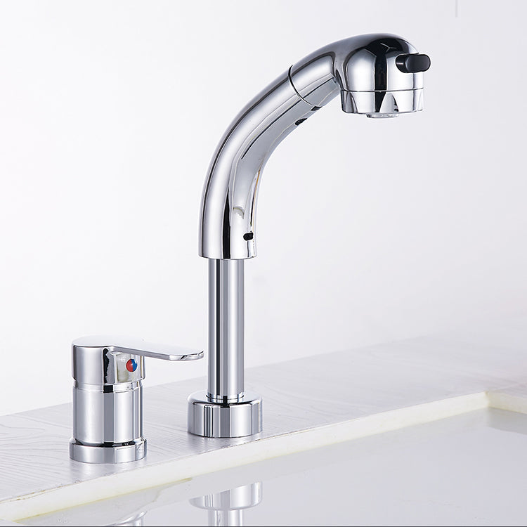 Avtoit | Vessel washbasin mixer High arch three-way faucet 2-hole fittings