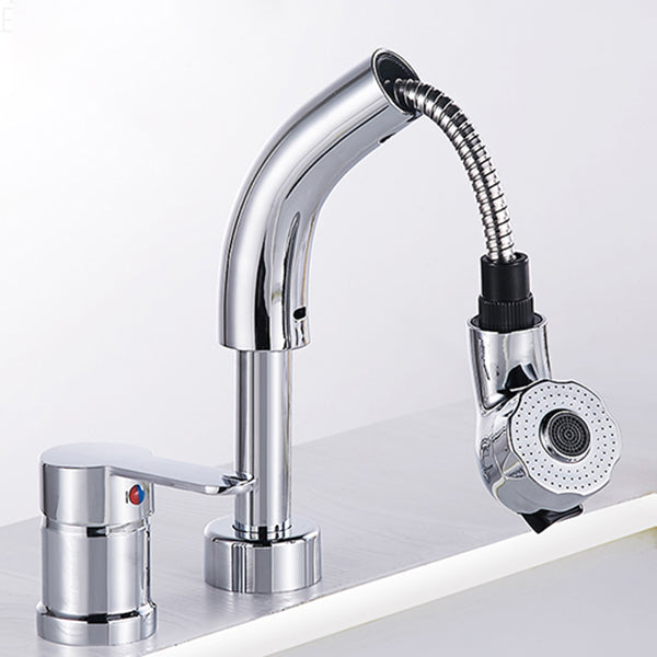 Avtoit | Vessel washbasin mixer High arch three-way faucet 2-hole fittings