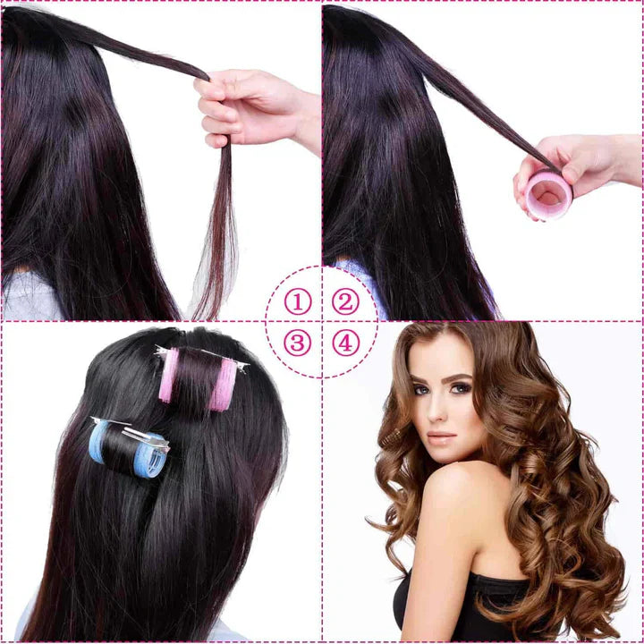 Avtoit | Self-adhesive hair rollers | For voluminous and long-lasting curls