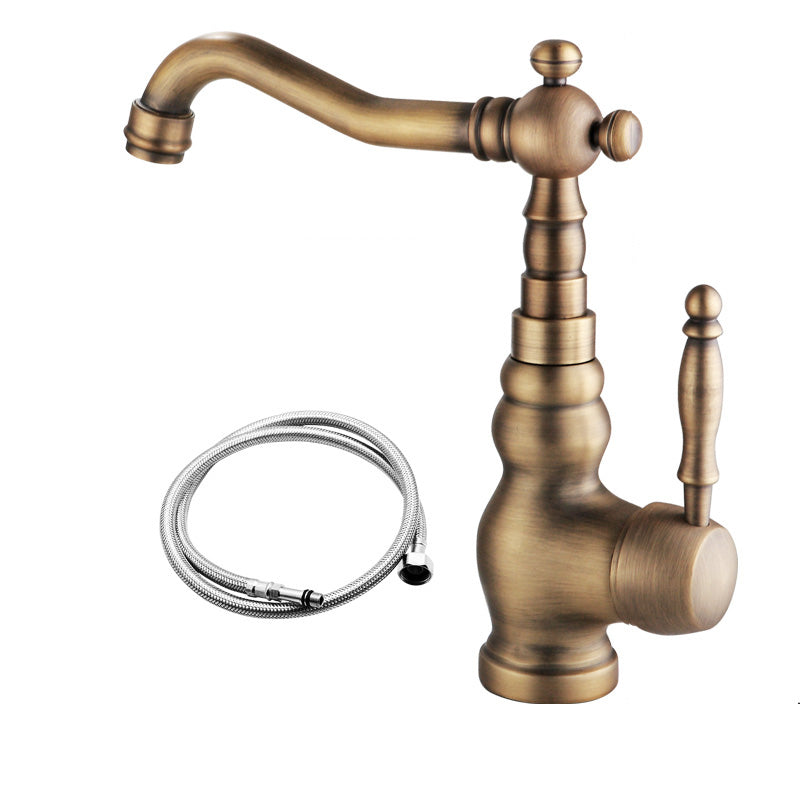 Avtoit | Deck Mounted Copper Roman Tub Faucet Double Handles Roman Tub Faucet Set