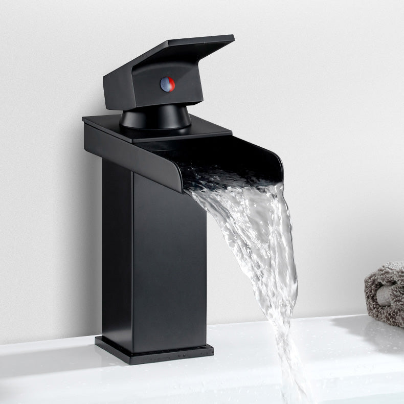 Avtoit | Basin faucet lever handle waterfall outlet bathroom fixture