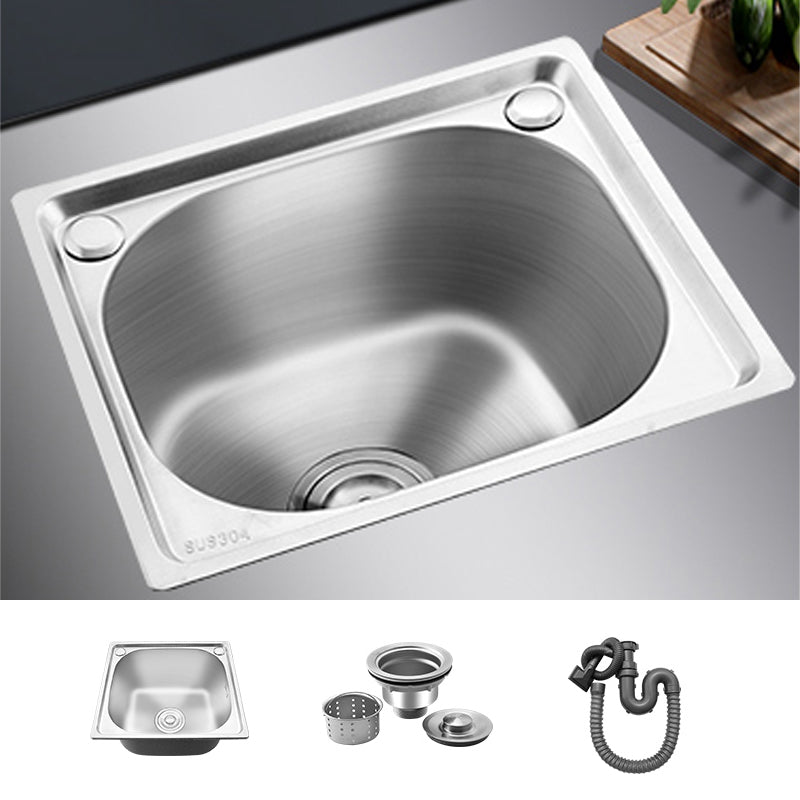 Avtoit | Modern Bar Prep Mirror Stainless Steel with Faucet Workstation Rack