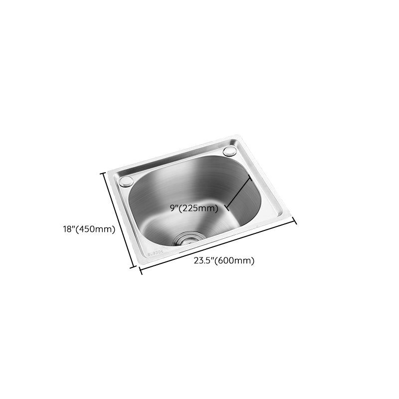 Avtoit | Modern Bar Prep Mirror Stainless Steel with Faucet Workstation Rack