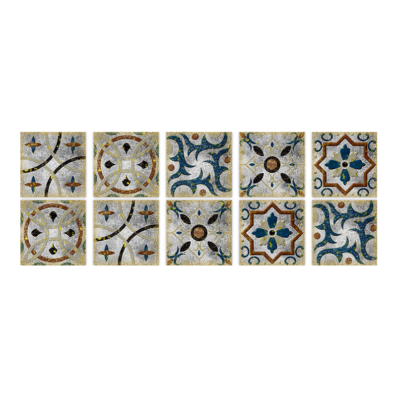 Avtoit | Square Peel & Stick Mosaic Tile PVC Waterproof Mosaic Tile Wallpaper
