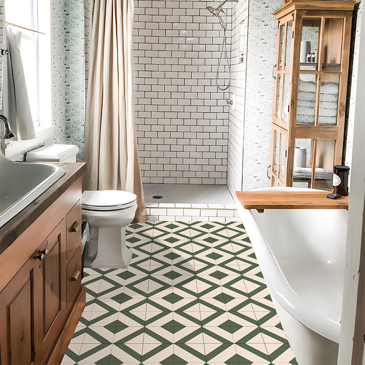 Avtoit | PVC Peel and Stick Wall Tile Square Single Tile Wallpaper with Slip Resistance