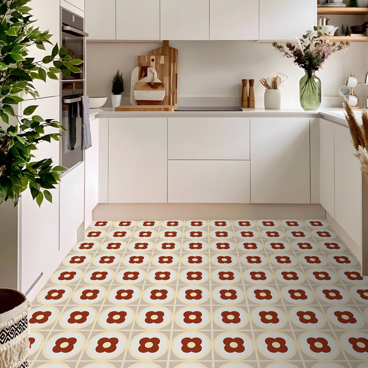 Avtoit | Square Peel & Stick Field Tile Waterproof PVC Peel and Stick Wall Tile