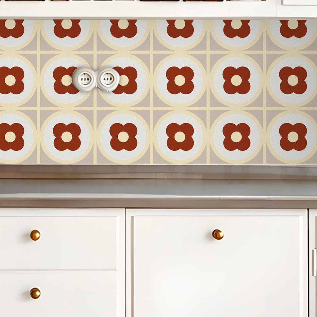 Avtoit | Square Peel & Stick Field Tile Waterproof PVC Peel and Stick Wall Tile