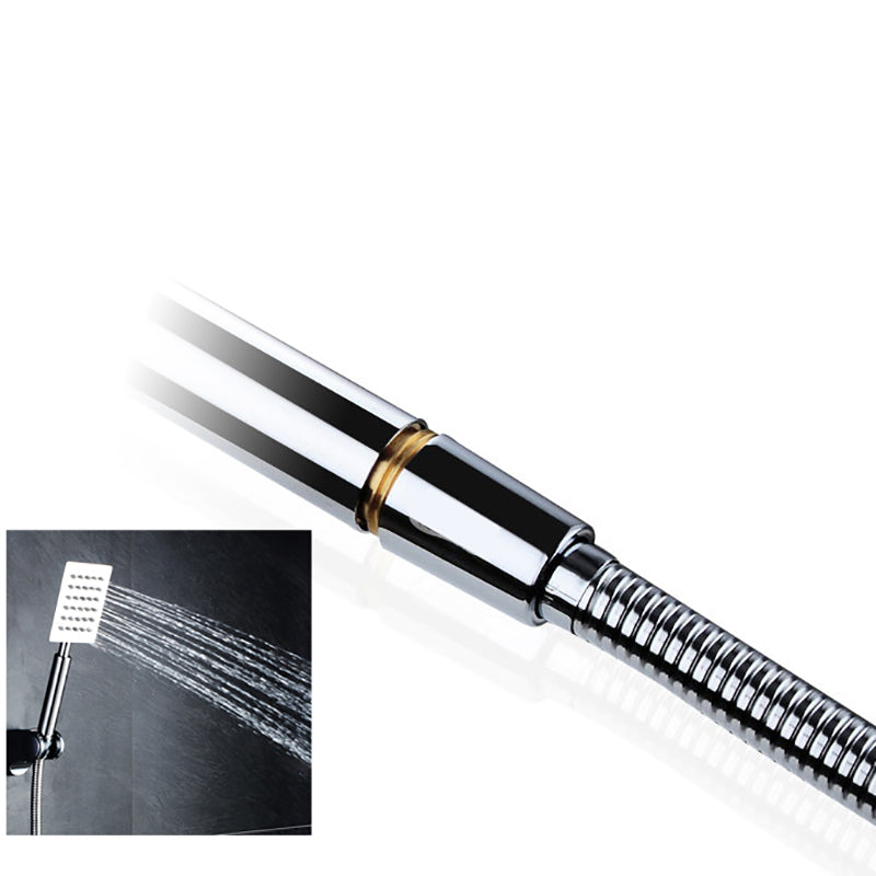 Avtoit | Shower head Brass Square Rain Spray Pipe Handheld Shower Head