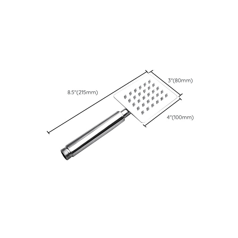 Avtoit | Shower head Brass Square Rain Spray Pipe Handheld Shower Head