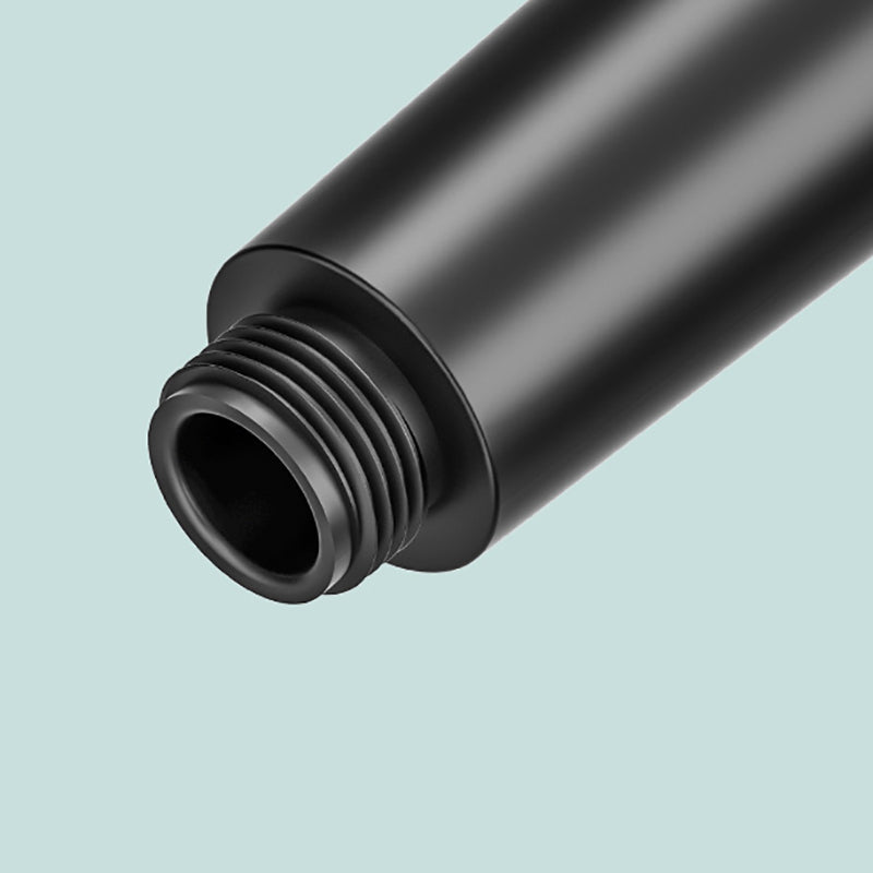 Avtoit | Modern 6 Setting Shower Head Adjustable Spray Pattern Matt Black Round Shower Head