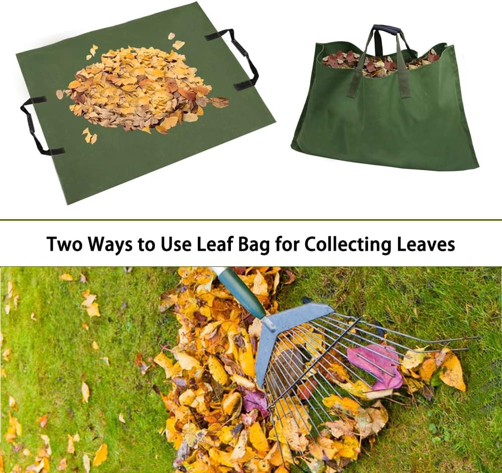 Avtoit | Foldable Garden Waste Bag – Sturdy Collection Bag for Leaves and Garden Waste