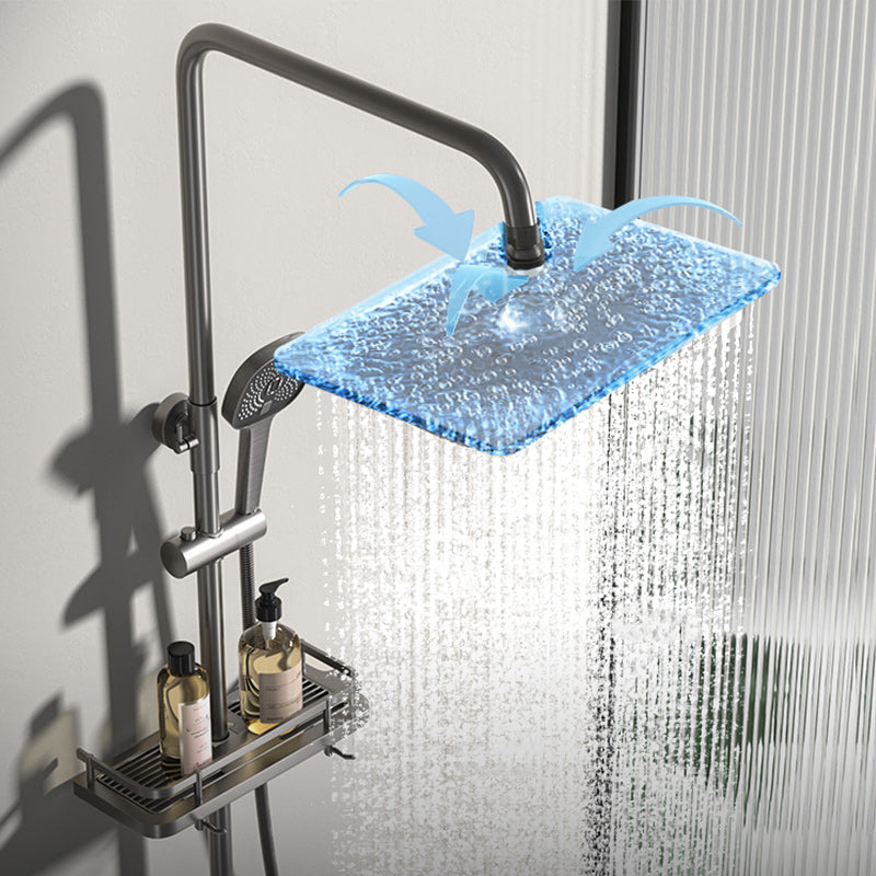 Avtoit | Modern shower accessories push-button shower head wall-mounted shower combination