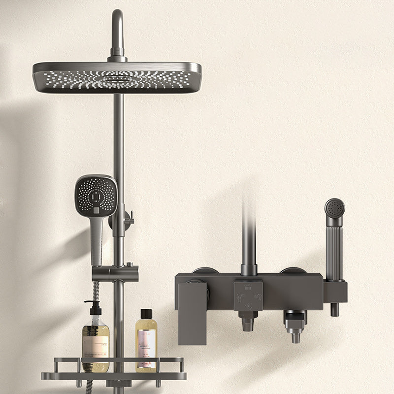 Avtoit | Modern shower accessories push-button shower head wall-mounted shower combination