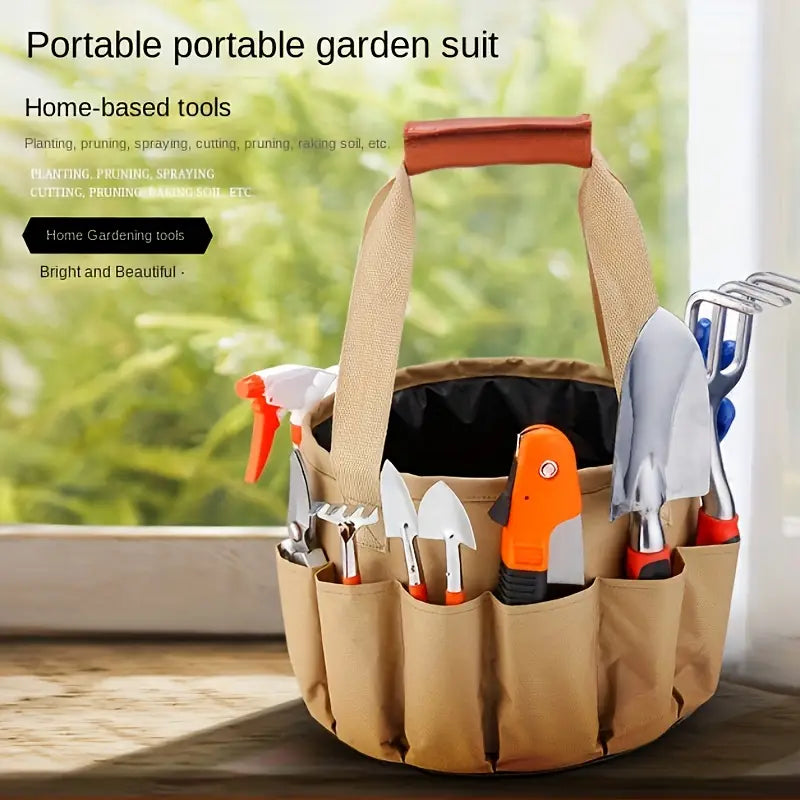 Avtoit | Garden Tool Set with Carrying Bag – 10-piece Set for Garden Care