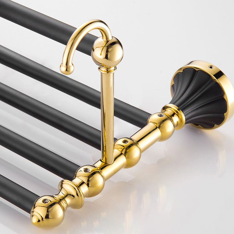 Avtoit | Traditional Bathroom Accessories Set Towel Bar Bathroom Shelf Black Bathroom Accessories Set