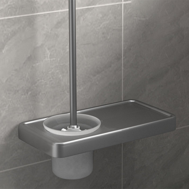 Avtoit | Modern gray bathroom hardware set towel rack paper holder bathroom accessory set