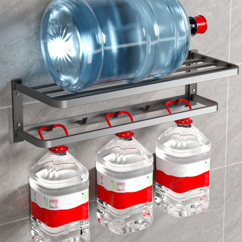 Avtoit | Modern gray bathroom hardware set towel rack paper holder bathroom accessory set