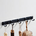 Avtoit | Modern Bathroom Accessories Set Black Towel Bar Paper Holder Bathroom Accessories Kit
