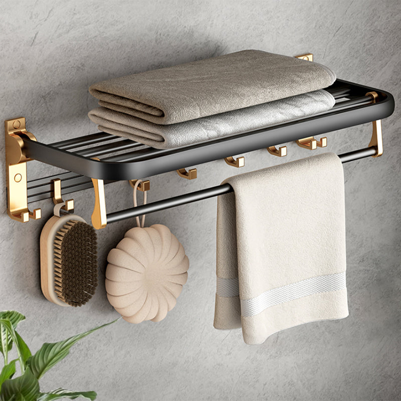 Avtoit | Modern Bathroom Accessories Set Paper Holder Towel Bar Black Bathroom Accessories Set
