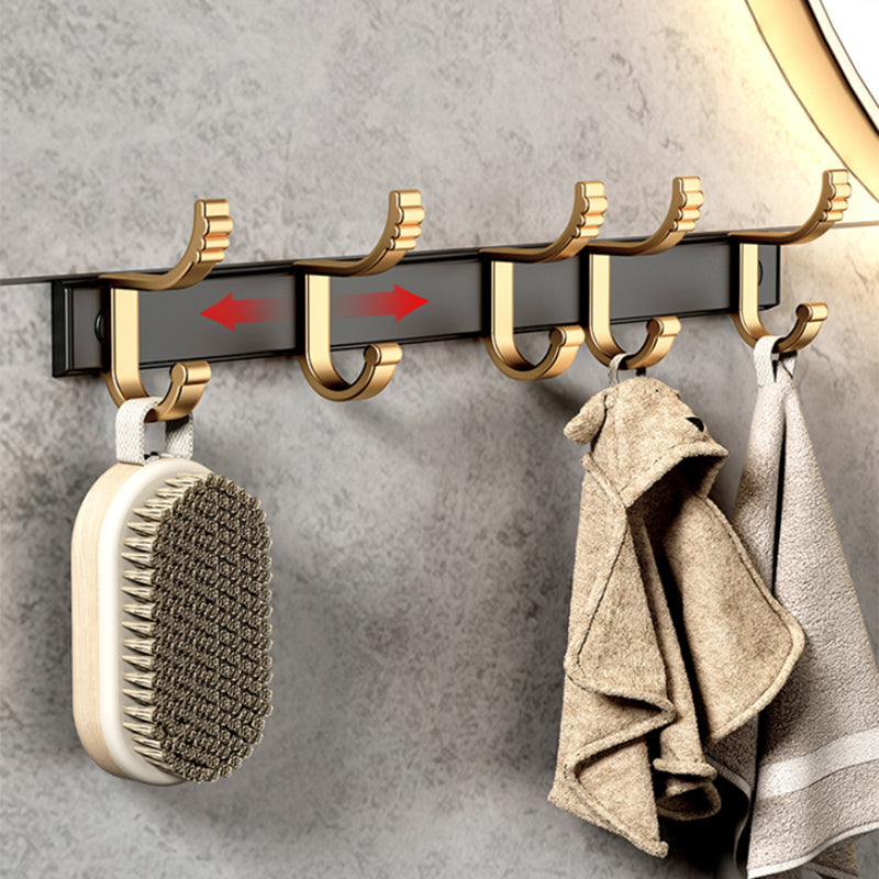 Avtoit | Modern Bathroom Accessories Set Paper Holder Towel Bar Black Bathroom Accessories Set