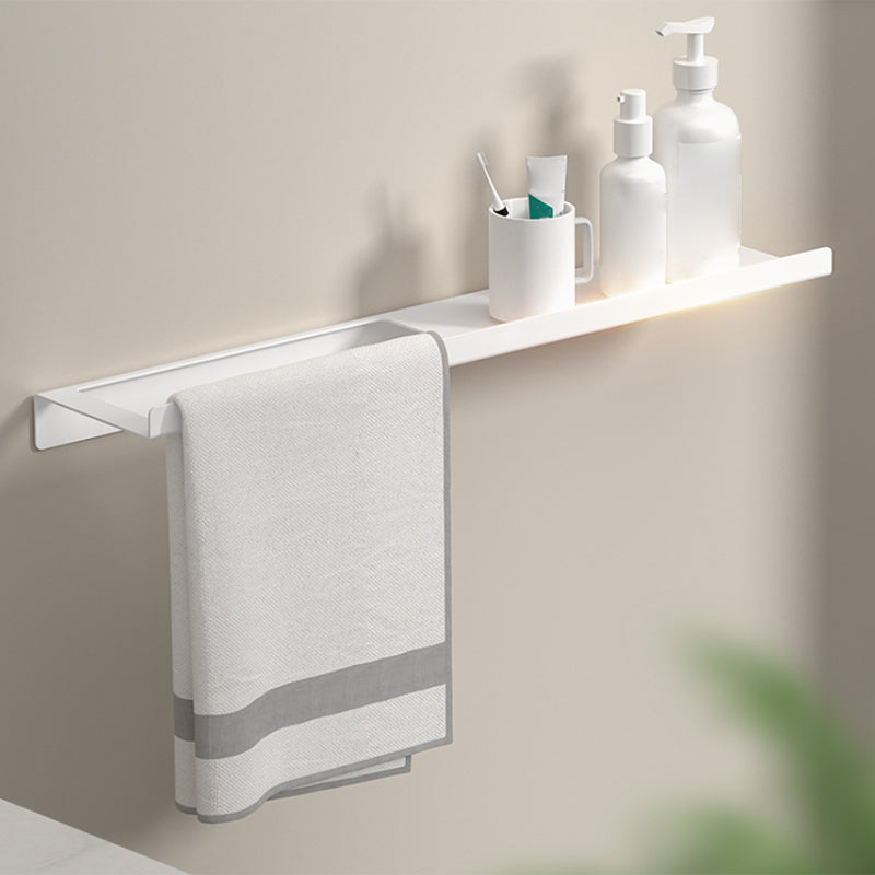 Avtoit | Modern White Bathroom Accessories Set Bathroom Shelf Paper Holder Bathroom Accessories Kit