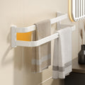 Avtoit | Modern White Bathroom Accessory Set Bathroom Shelf Paper Holder Bathroom Accessory Kit