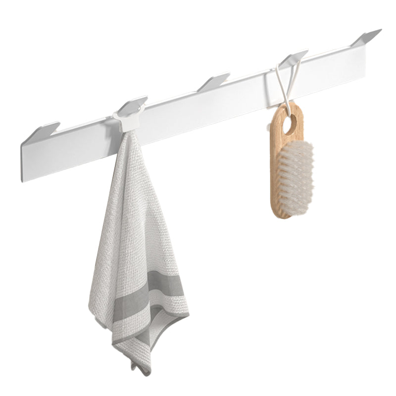 Avtoit | Modern White Bathroom Accessory Set Bathroom Shelf Paper Holder Bathroom Accessory Kit