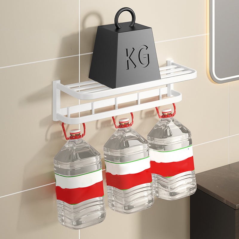 Avtoit | Modern White Bathroom Accessory Set Bathroom Shelf Paper Holder Bathroom Accessory Kit