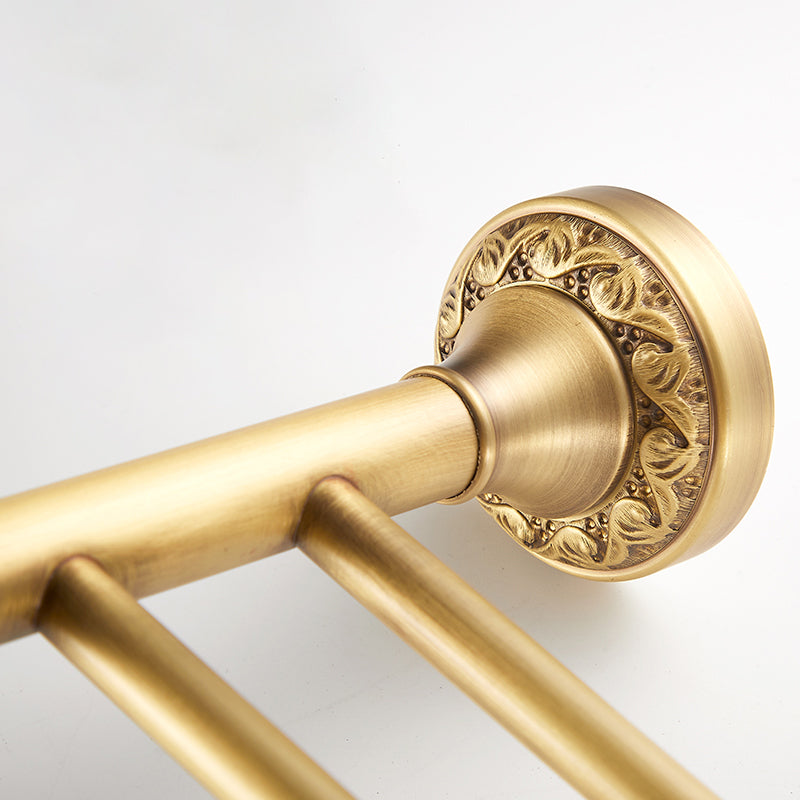 Avtoit | Modern Bathroom Accessory Set Paper Holder Bathroom Shelf Gold Bathroom Fittings Set