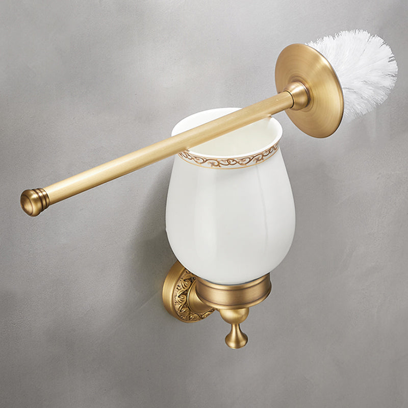Avtoit | Modern Bathroom Accessory Set Paper Holder Bathroom Shelf Gold Bathroom Fittings Set