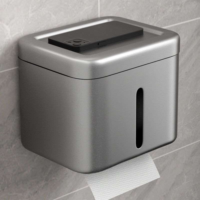 Avtoit | Modern Gray Bathroom Accessory Kit Paper Holder Bath Shelf Bathroom Hardware Set