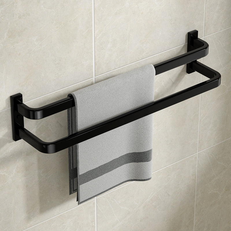Avtoit | Modern Bathroom Set Towel Bar Paper Holder Black Bathroom Accessory Set