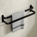 Avtoit | Modern Bathroom Set Towel Bar Paper Holder Black Bathroom Accessory Set
