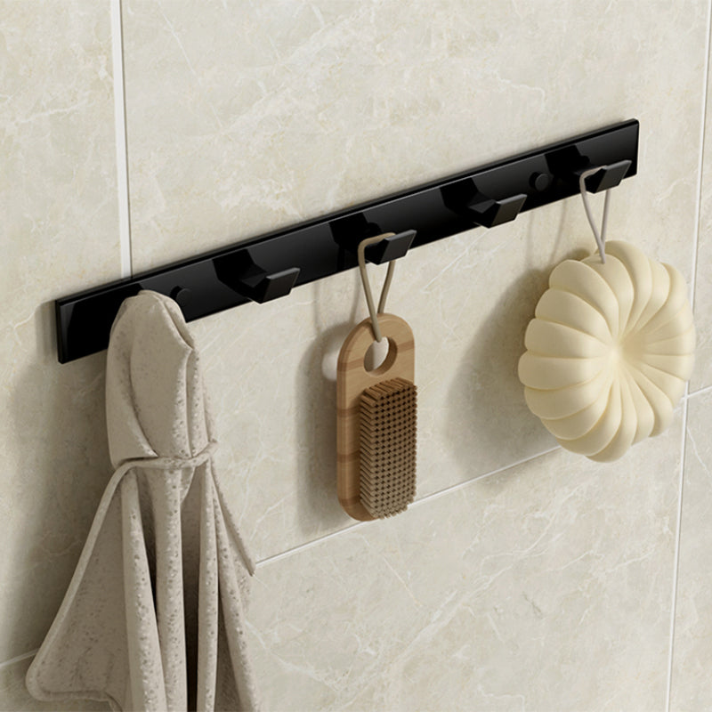 Avtoit | Modern Bathroom Set Towel Bar Paper Holder Black Bathroom Accessory Set