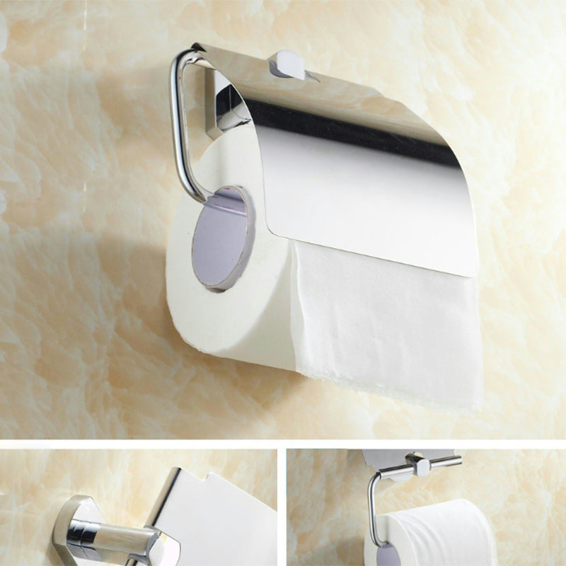 Avtoit | Modern bathroom accessory set paper holder towel bar stainless steel bathroom set