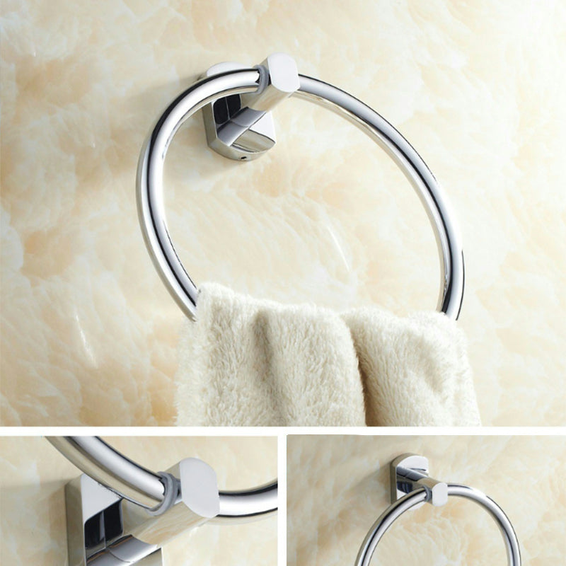 Avtoit | Modern bathroom accessory set paper holder towel bar stainless steel bathroom set