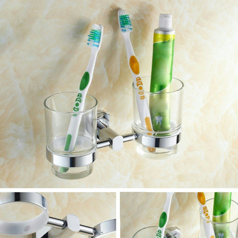 Avtoit | Modern bathroom accessory set paper holder towel bar stainless steel bathroom set