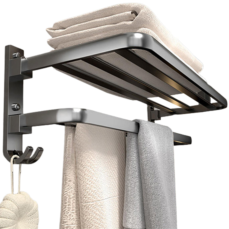 Avtoit | Modern Bathroom Accessory Set Towel Bar Paper Holder Gray Bathroom Accessory Set